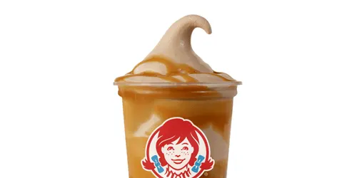 Caramel Chocolate Frosty Swirl