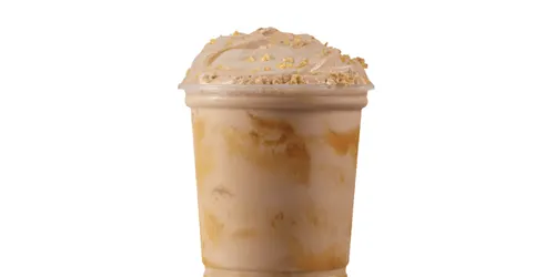 Large Caramel Crunch Chocolate Frosty Fusion