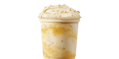 Large Caramel Crunch Vanilla Frosty Fusion