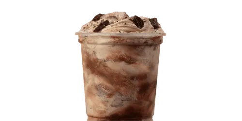 Large OREO® Brownie Twist Chocolate Frosty Fusion