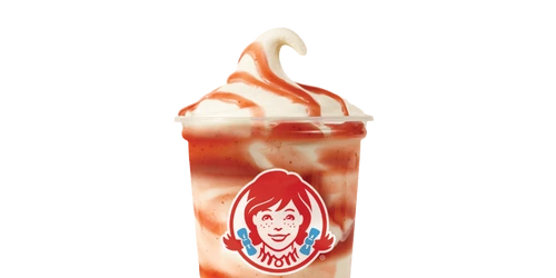Medium Strawberry Vanilla Frosty Swirl