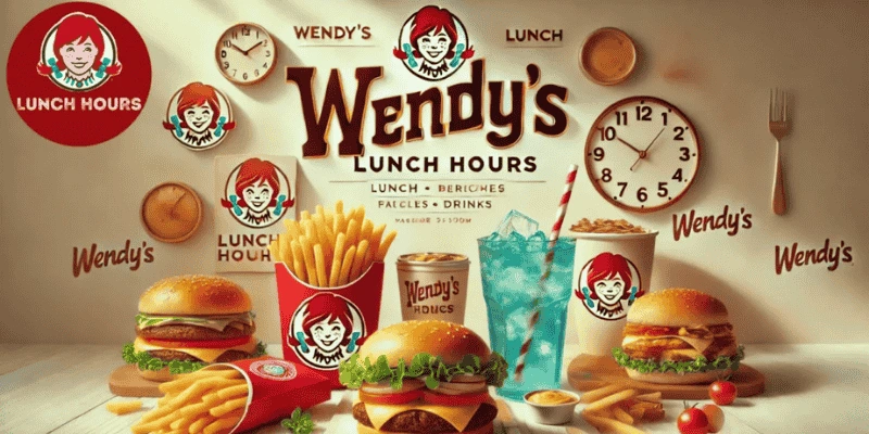 Wendys Lunch Menu Time