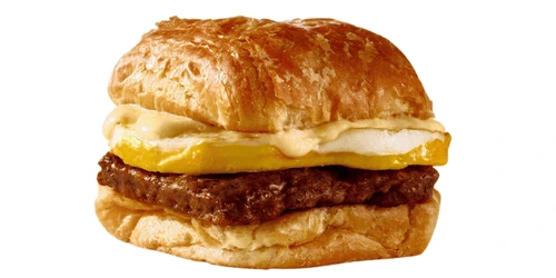 Sausage, Egg & Swiss Croissant